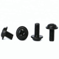 Phillips Black Oxide Button Head Machine Screw With Washer